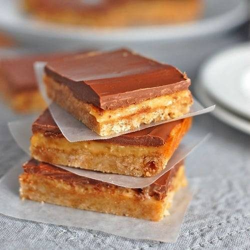 Milk Chocolate Dulce de Leche Bars
