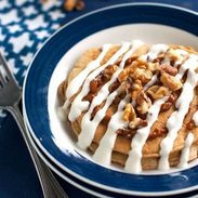 Cinnamon Roll Pancakes