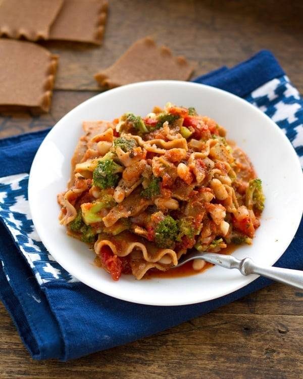 Stovetop Broccoli Lasagna