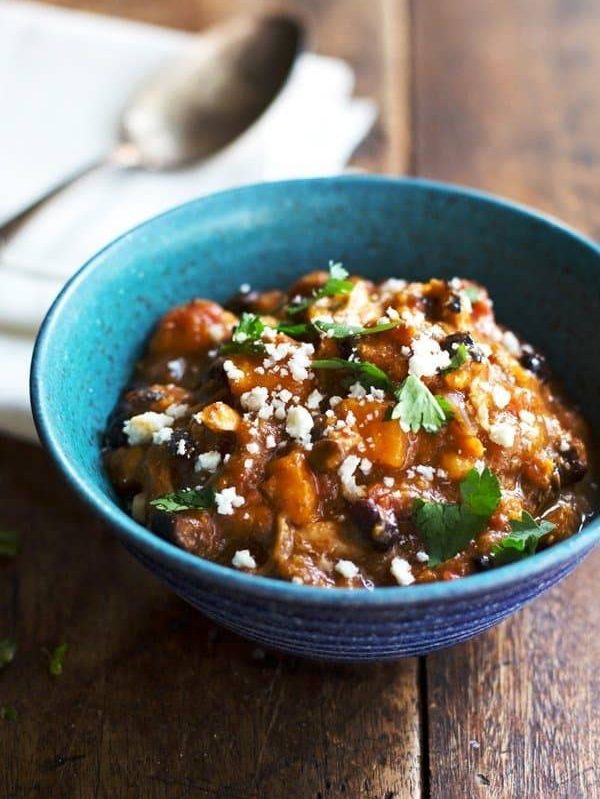 A picture of Healthy Jalapeño Sweet Potato Chicken Chili