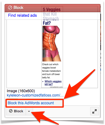 2 - Blocking AdSense Ads.