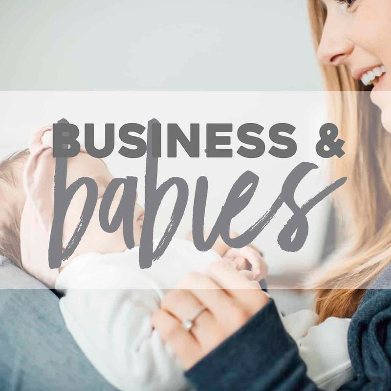 A woman holding a baby.