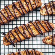 Cranberry Dark Chocolate Biscotti